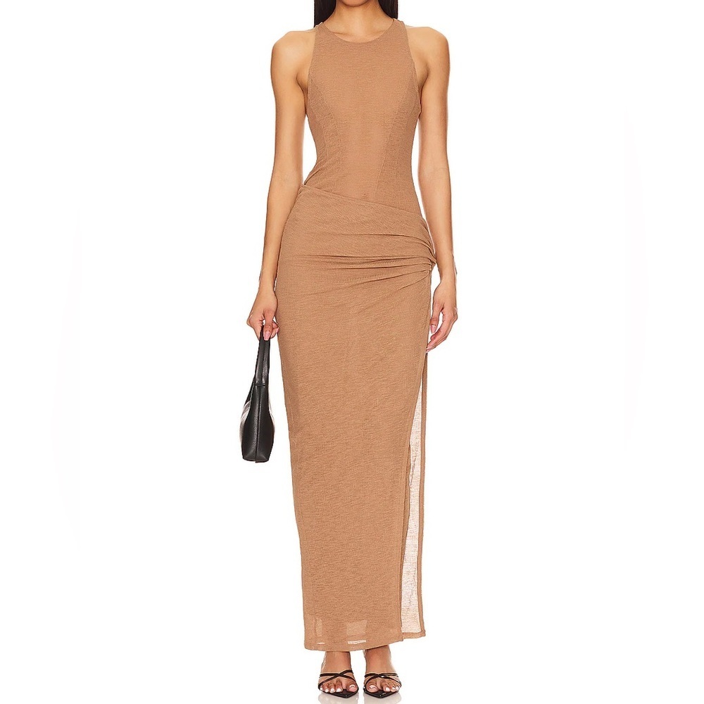Revolve NBD Jolie Maxi Dress in Brown